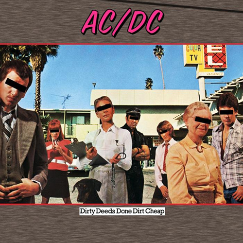 ACDC - Dirty Deeds Done Dirt Cheap LP