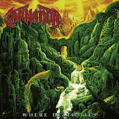 Carnation - Where Death Lies (red-white-black marbled) LP