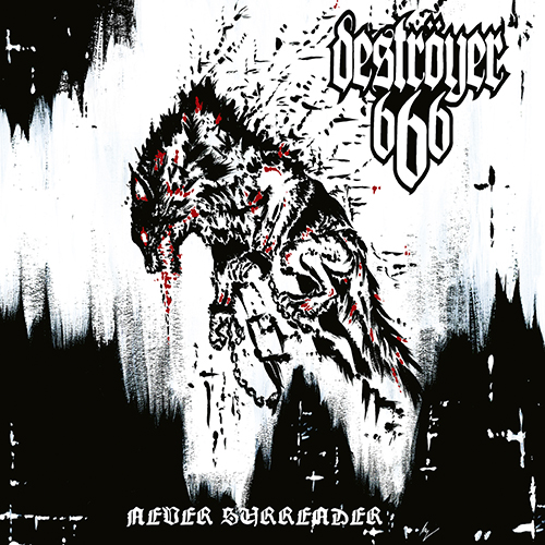 Destroyer 666 - Never Surrender (silver vinyl) LP