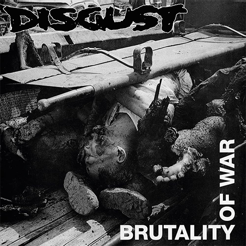 Disgust - Brutality Of War (red-black splatter vinyl) LP