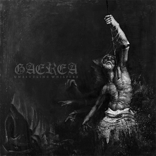 Gaerea - Unsettling Whispers (silver-black marbled) LP