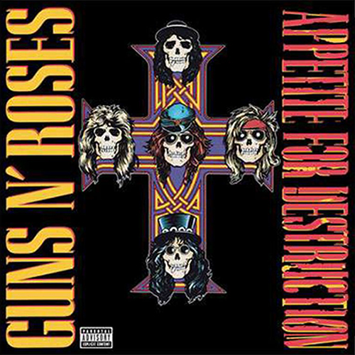 Guns N Roses - Appetite For Destruction LP