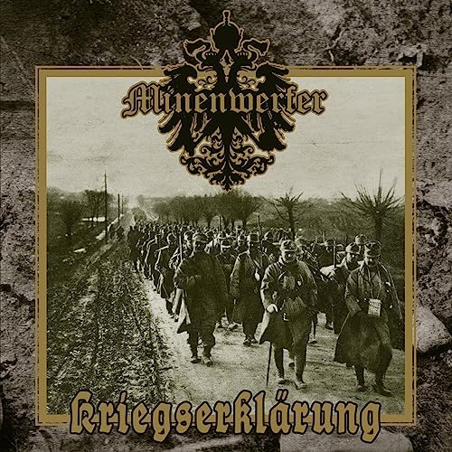 Minenwerfer - Kriegserklarung (gold vinyl) LP