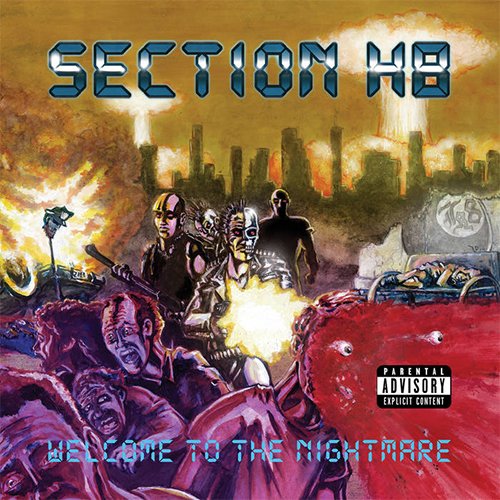 Section H8 - Welcome To The Nightmare (silver vinyl) LP