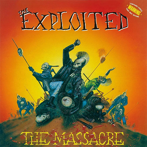 The Exploited - The Massacre (transparent blue vinyl) 2xLP