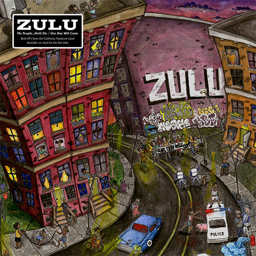 Zulu - My People... Hold On - Our Day... (red vinyl) LP