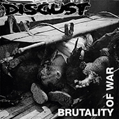 Disgust - Brutality Of War (red-black splatter vinyl)